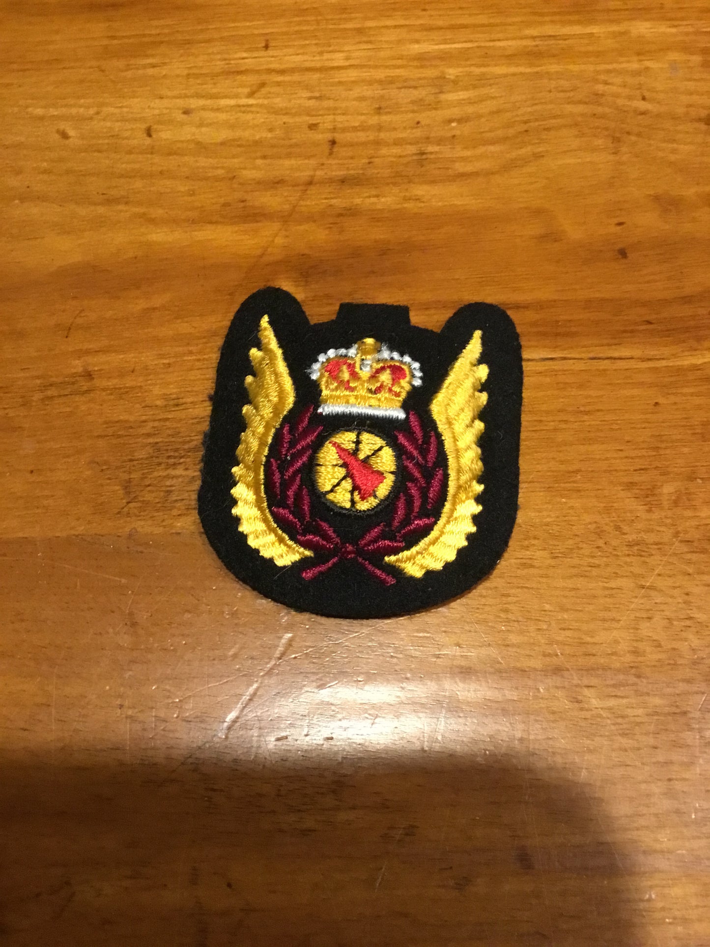 CANADIAN AIR FORCE RCAF WARNING & CONTROL WINGS PATCH CANADA Padded