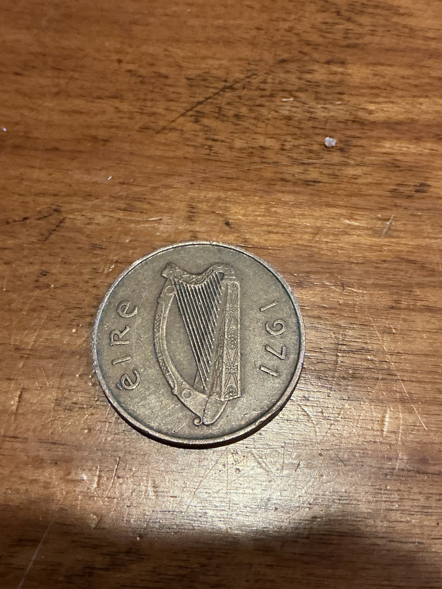 1971 Ireland 2p Coin