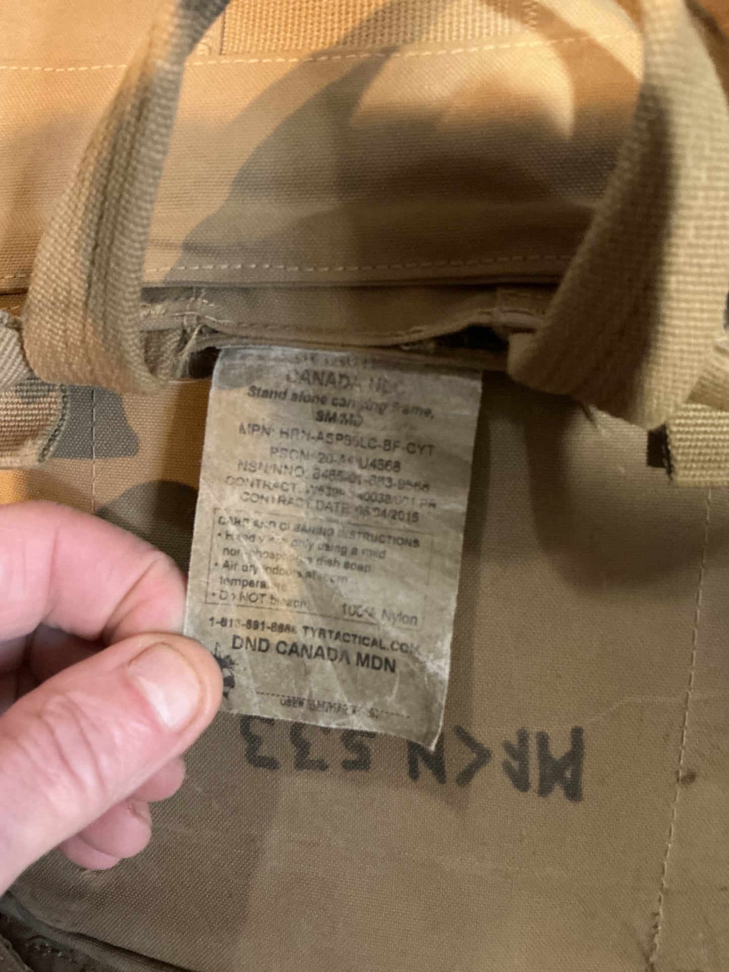 Canadian Forces Large Tactical Pack  Coyote Brown