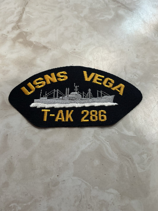 U.S. NAVY  U.S.N.S. VEGA T-AK 286 Ships Crest/Patch