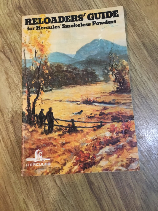 Reloaders Guide for Hercules Smokeless Powders 1978