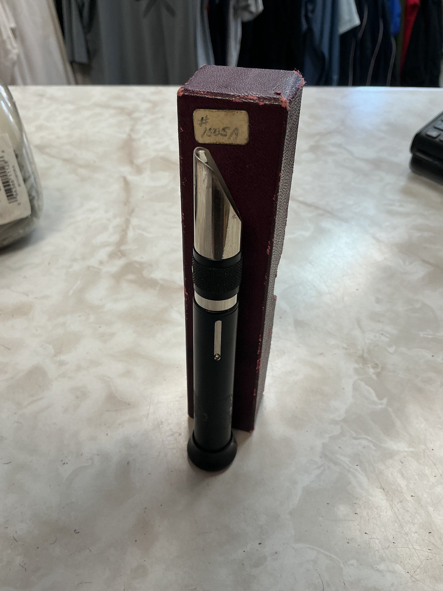 Vintage Mini Pocket Microscope , England