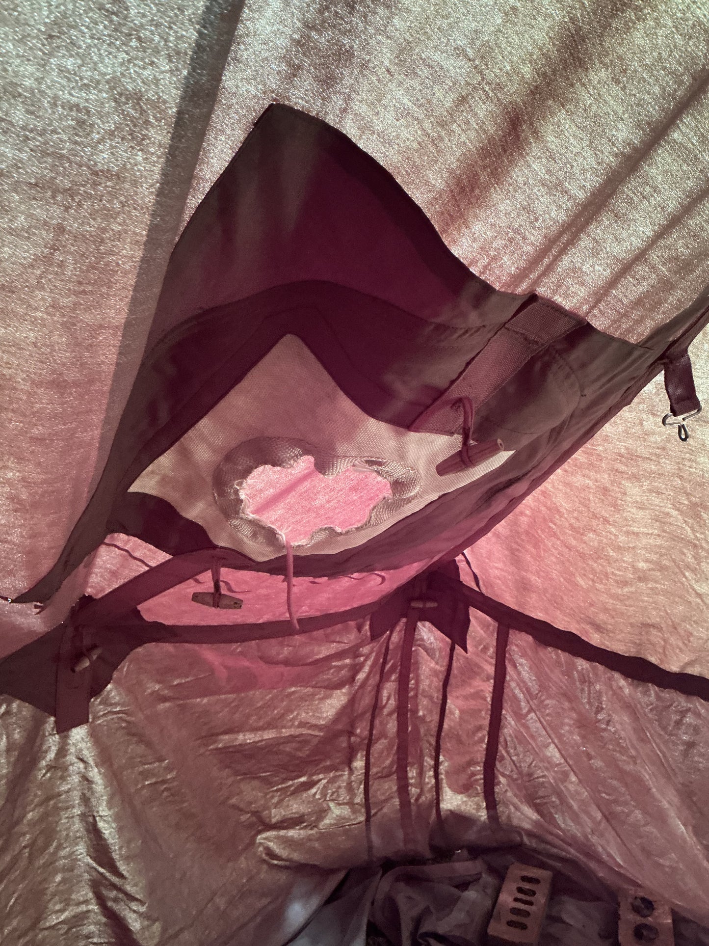 Canadian Military 10 Man Bell Tent with Stove pipe Hole