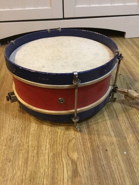 Vintage  snare Drum , made with wood , Stamped  Waterloo