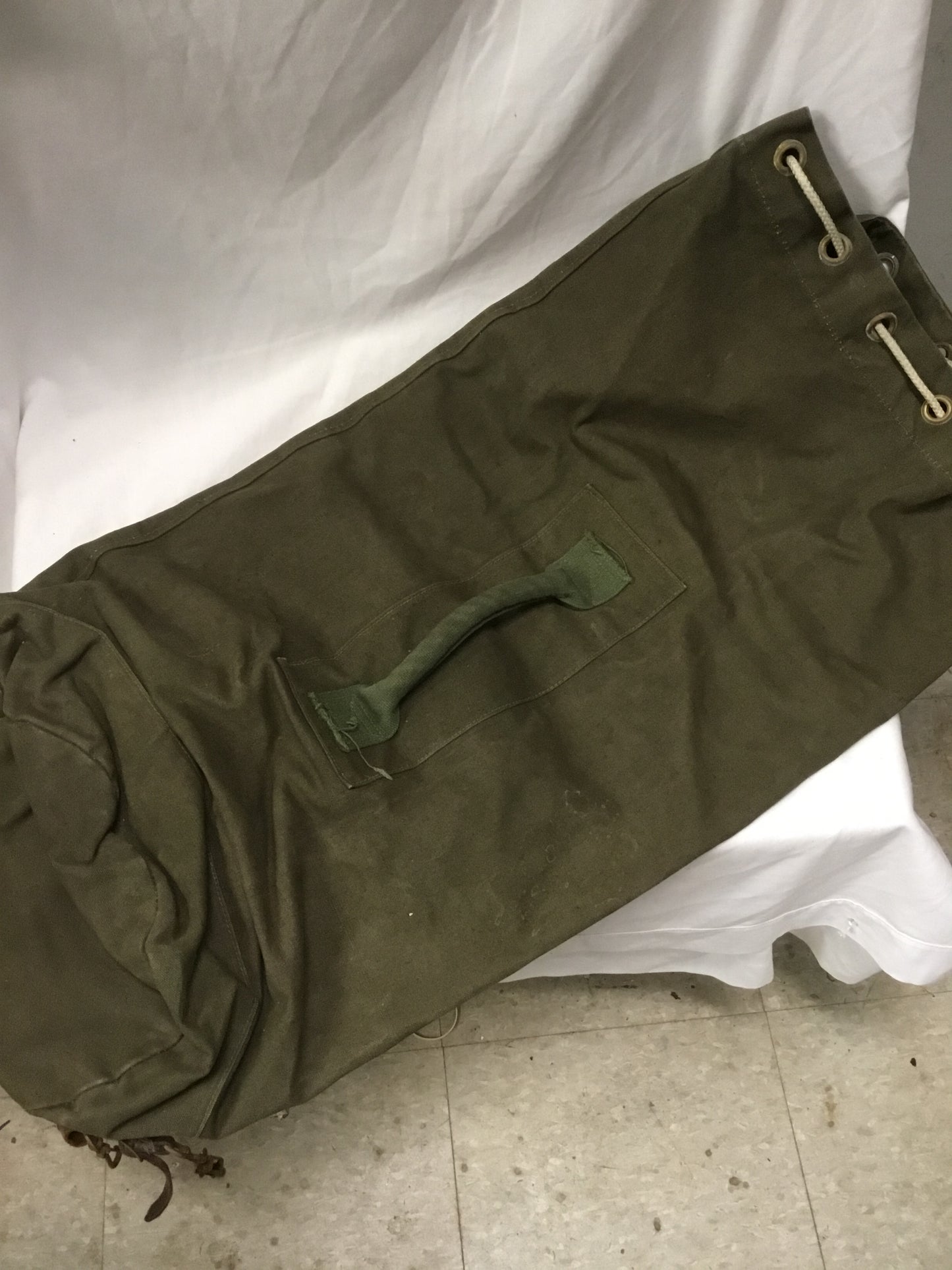 British Military Kit bag with draw string