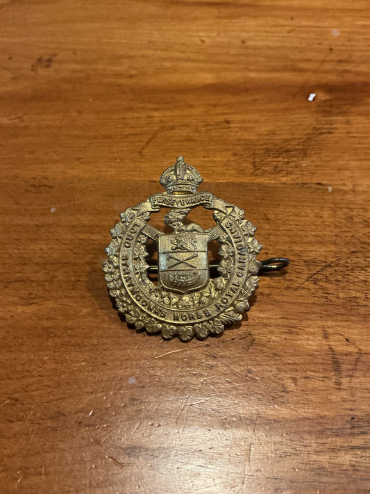 WW11   Canada. Lord Strathcona’s Horse Royal Canadians Cap Badge