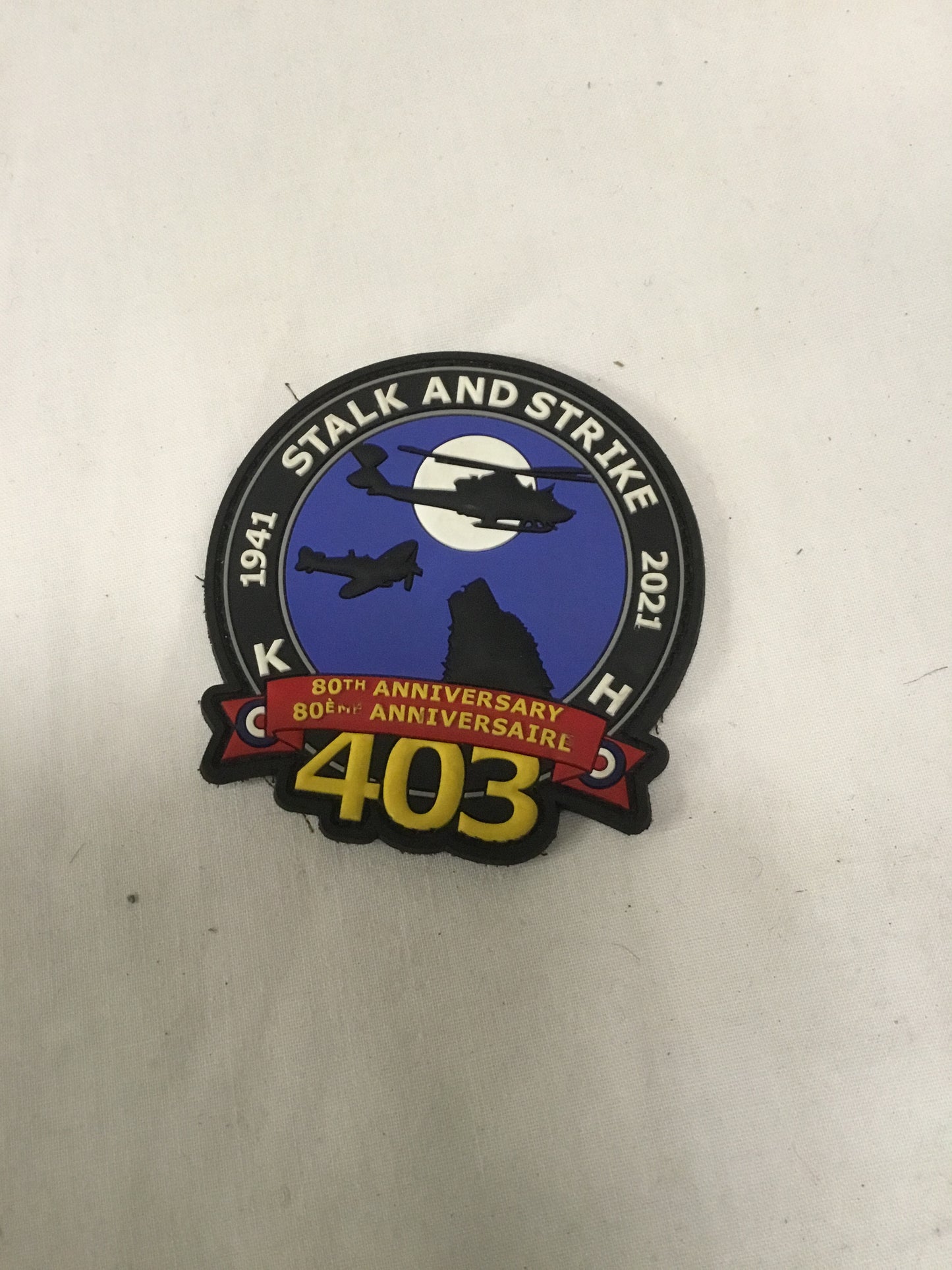 Helicopter 403 Anniversary Crest/ Patch