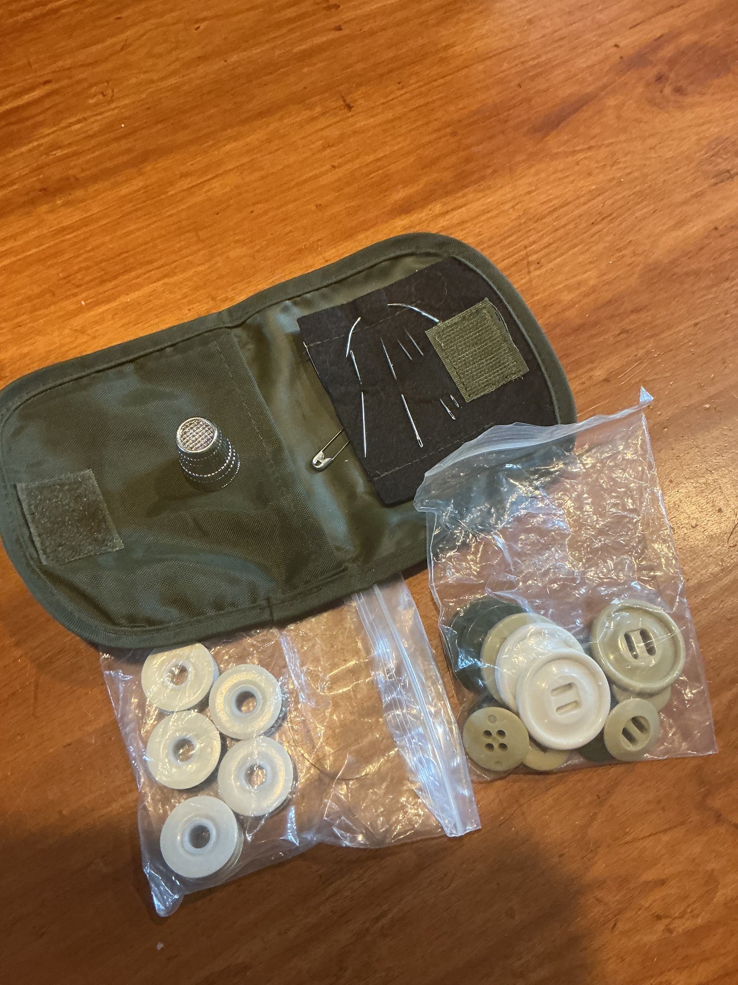 Military Sewing Kit with Pouch