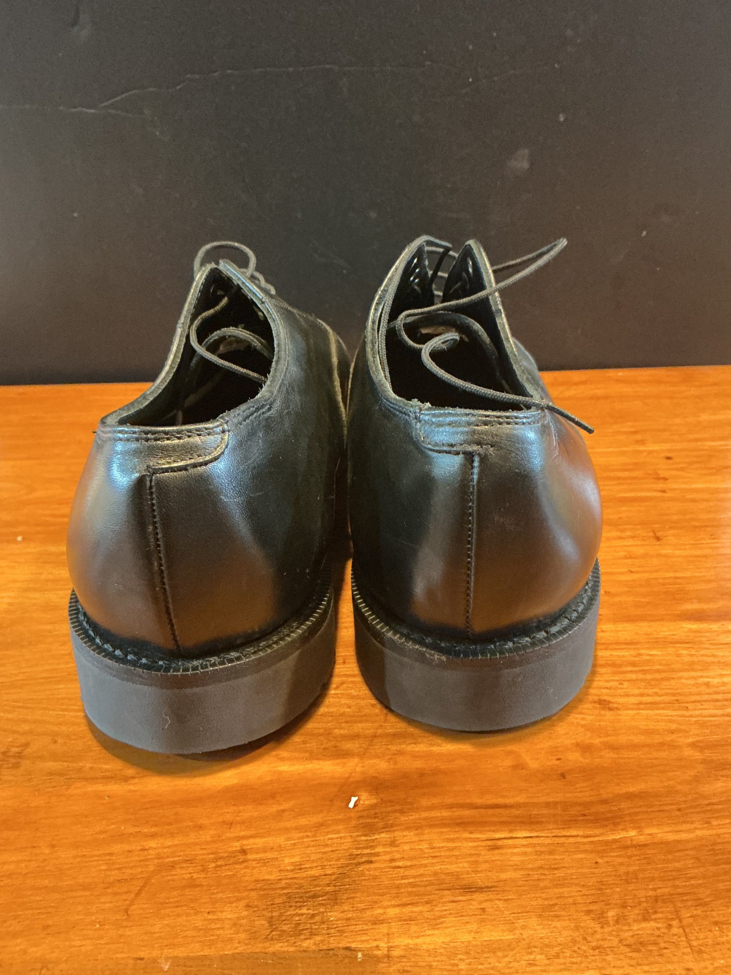 Canadian Navy Leather Dress Shoes Size 9 1/2 F