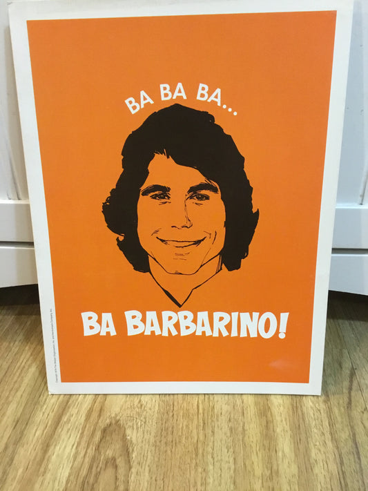 Vintage 1976  Welcome  Back  Kotter , Ba Barbarino  Portfolio  by Mead
