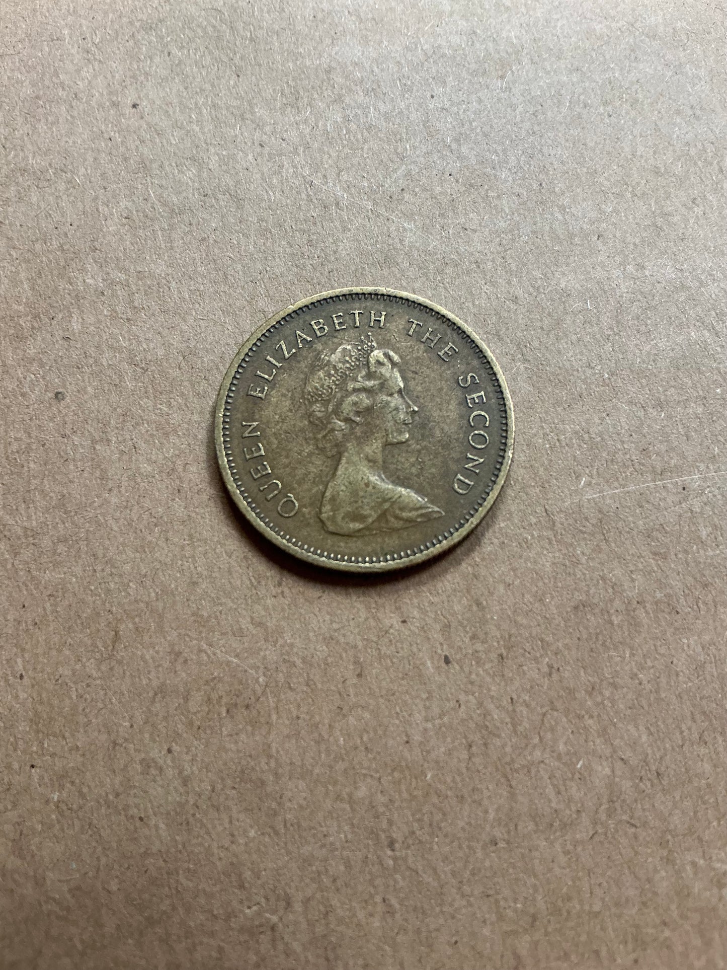 1978 Hong Kong 50 Cents Coin  Elizabeth II