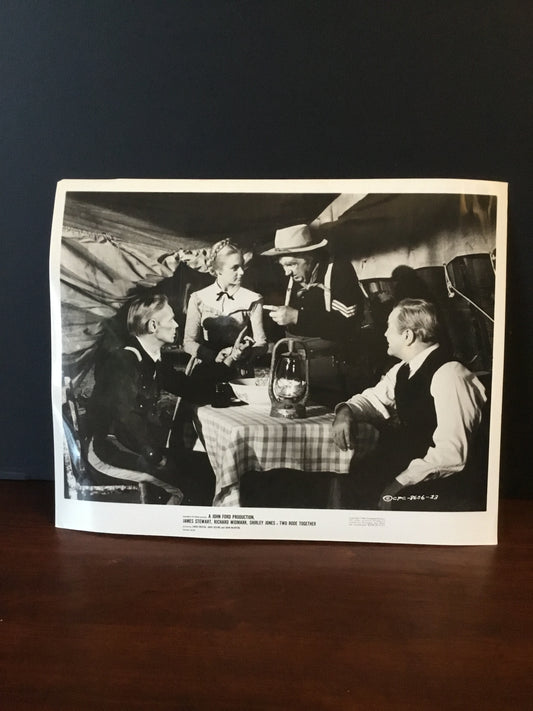 Movie  Western Press Photo Two Rode Together  1961