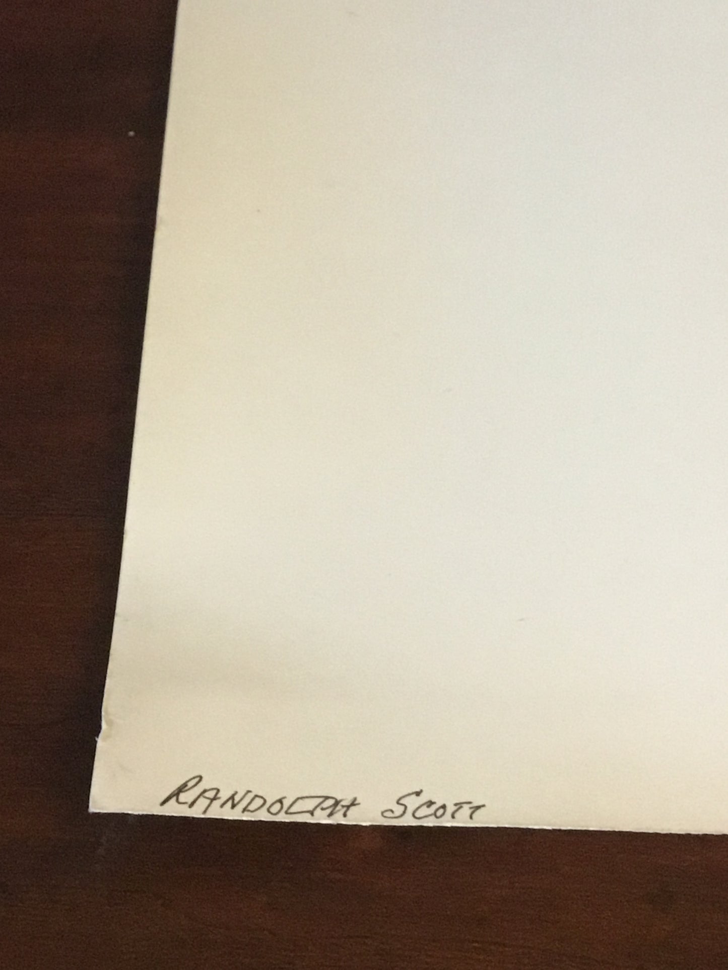 Randolph Scott   Movie Press Photo western    8x 10 inches