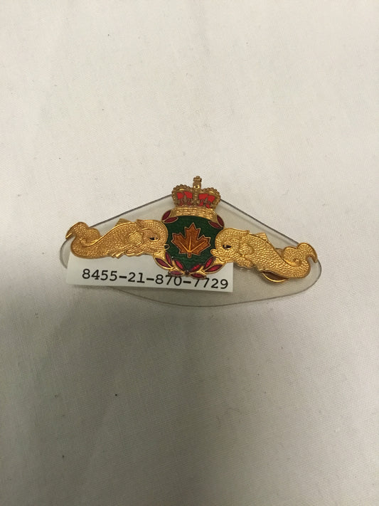 ROYAL CANADIAN NAVY DOLPHIN PIN SUBMARINE