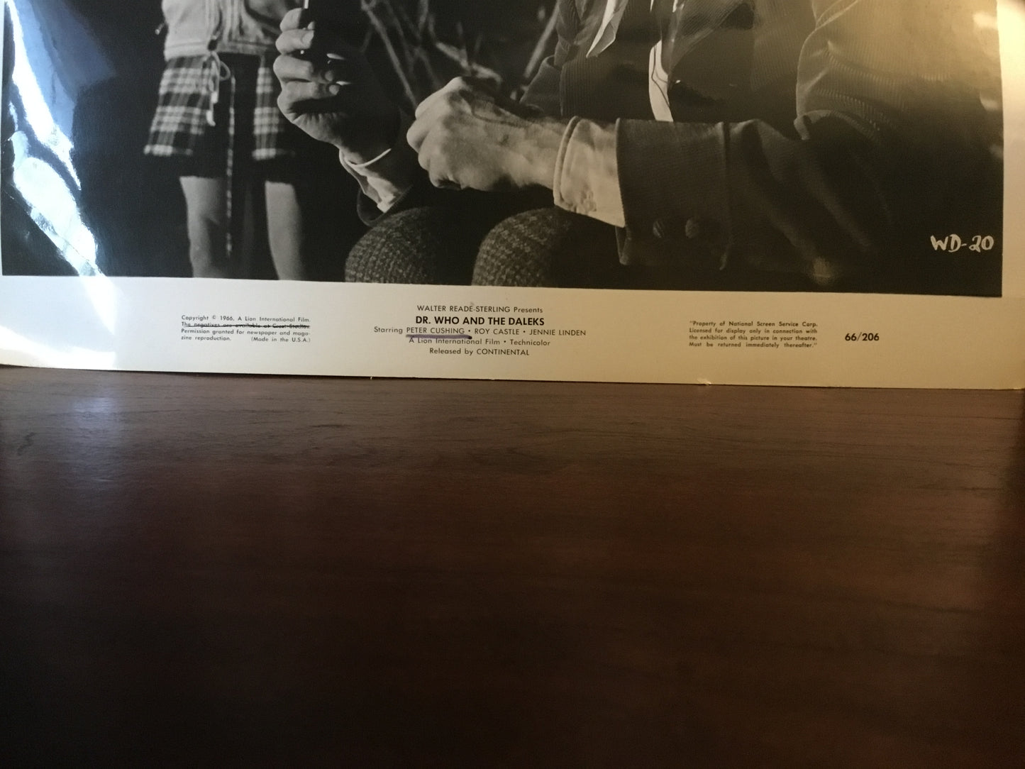 Dr. Who  Movie Press Photo  Peter Cushing  8x 10 inches