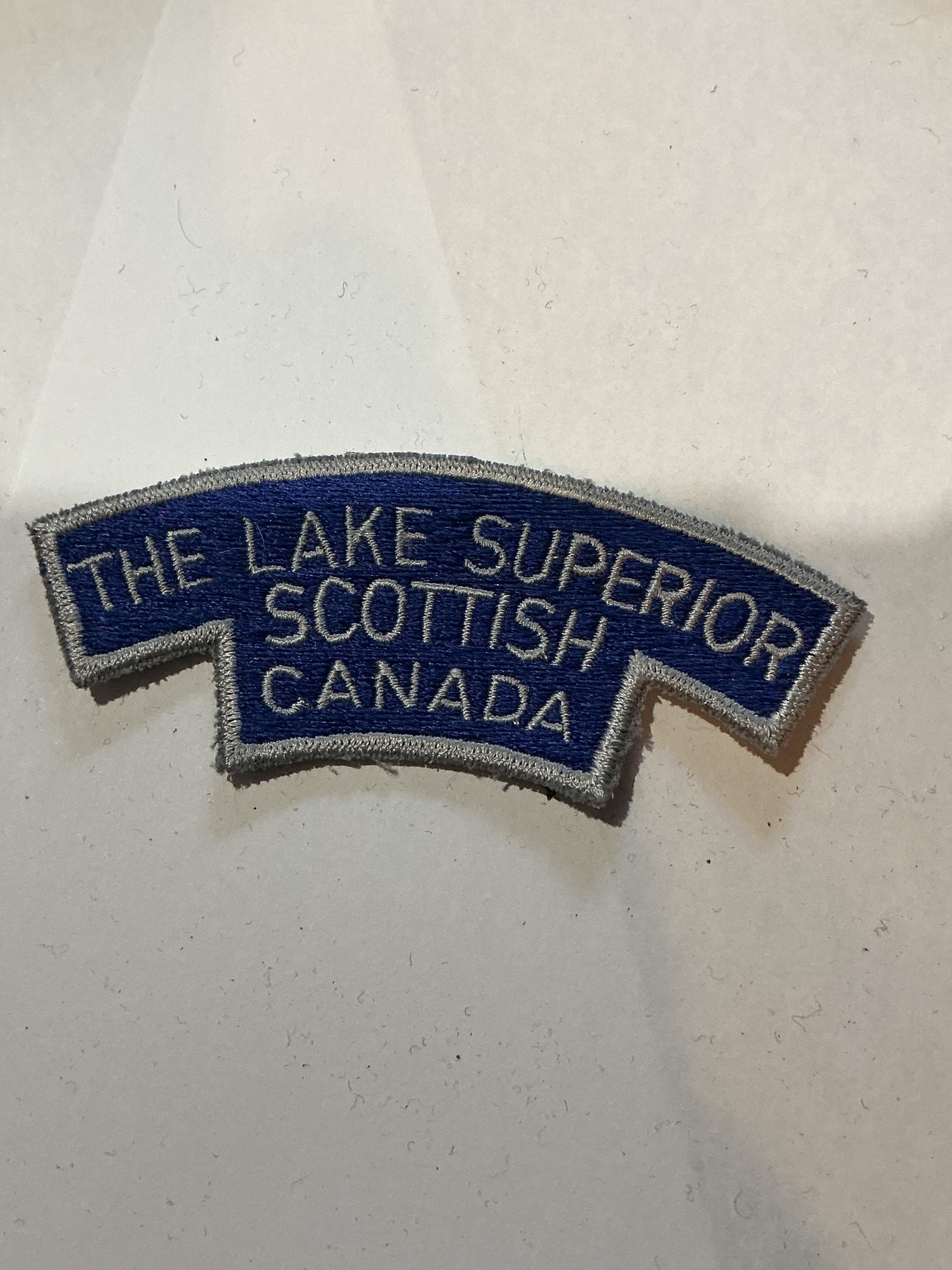 The Lake Superior Scottish Canada Shoulder Flash
