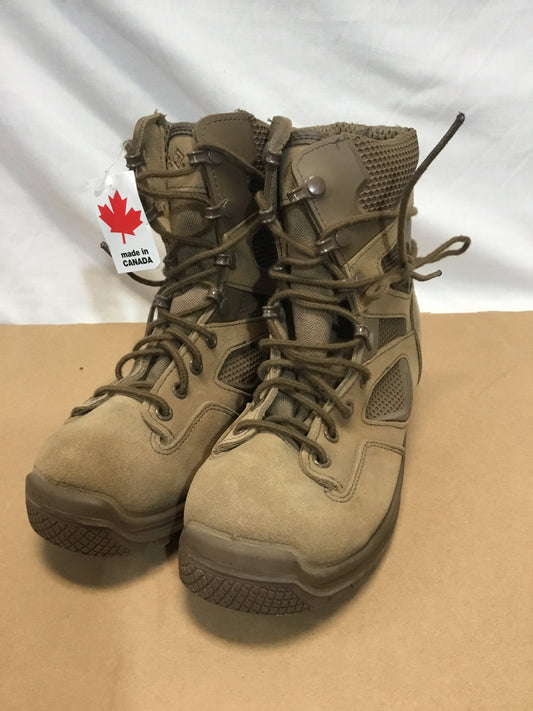 Canadian Forces Tan Terra Combat Boots  ,Size 7  made in Canada