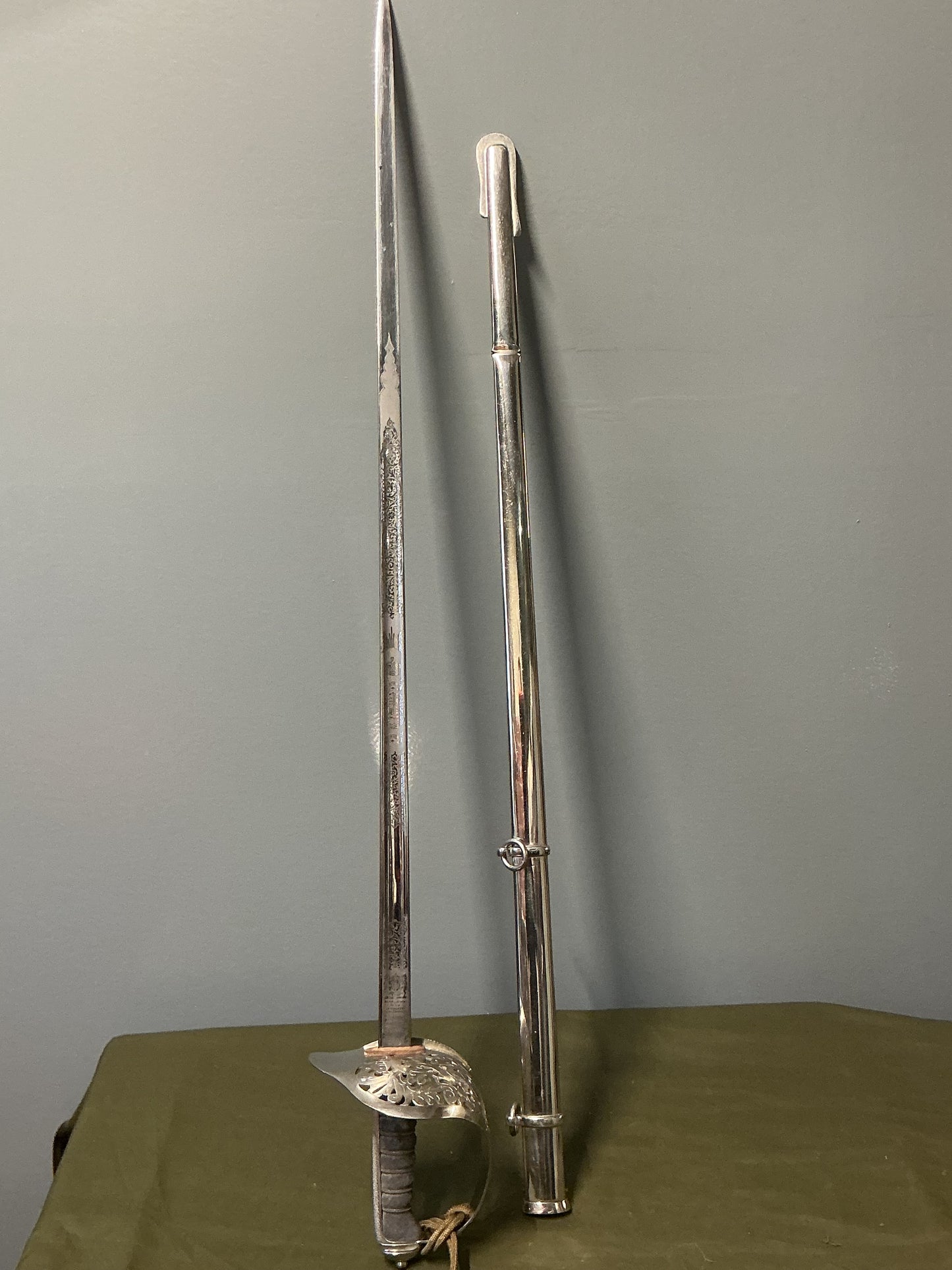 British Royal Engineers Officers Sword by Wilkinson,
