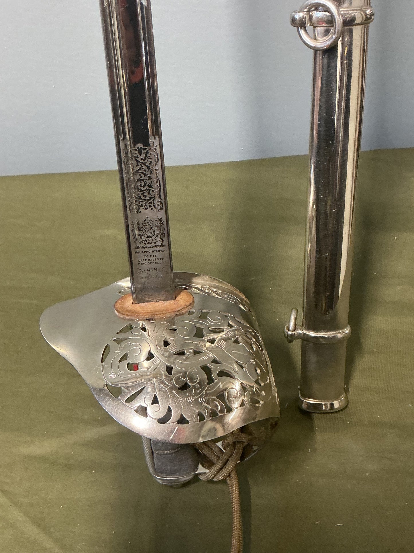 British Royal Engineers Officers Sword by Wilkinson,