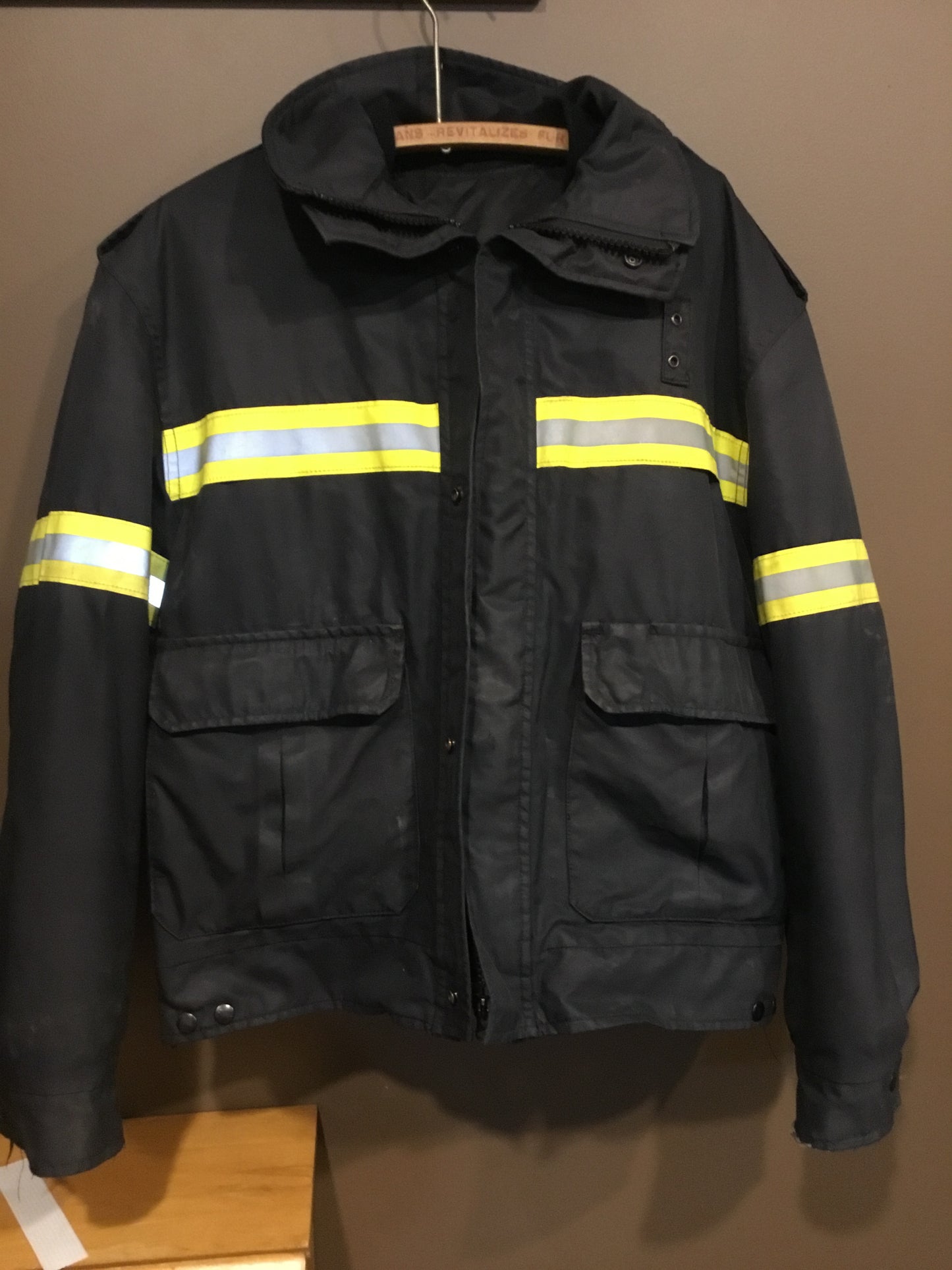 Hi visibility Duty Coat , Water Proof Large Regular