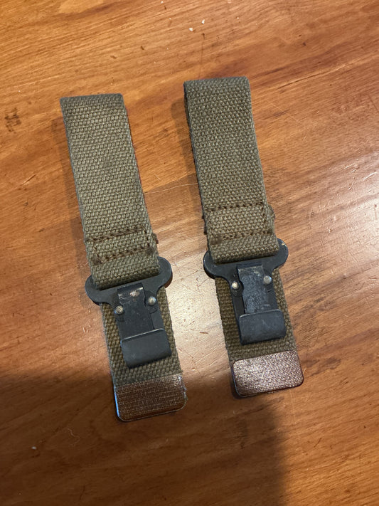 2 WW11 CANADIAN BROWNING HI POWER INGLIS WOOD STOCK BELT HANGER