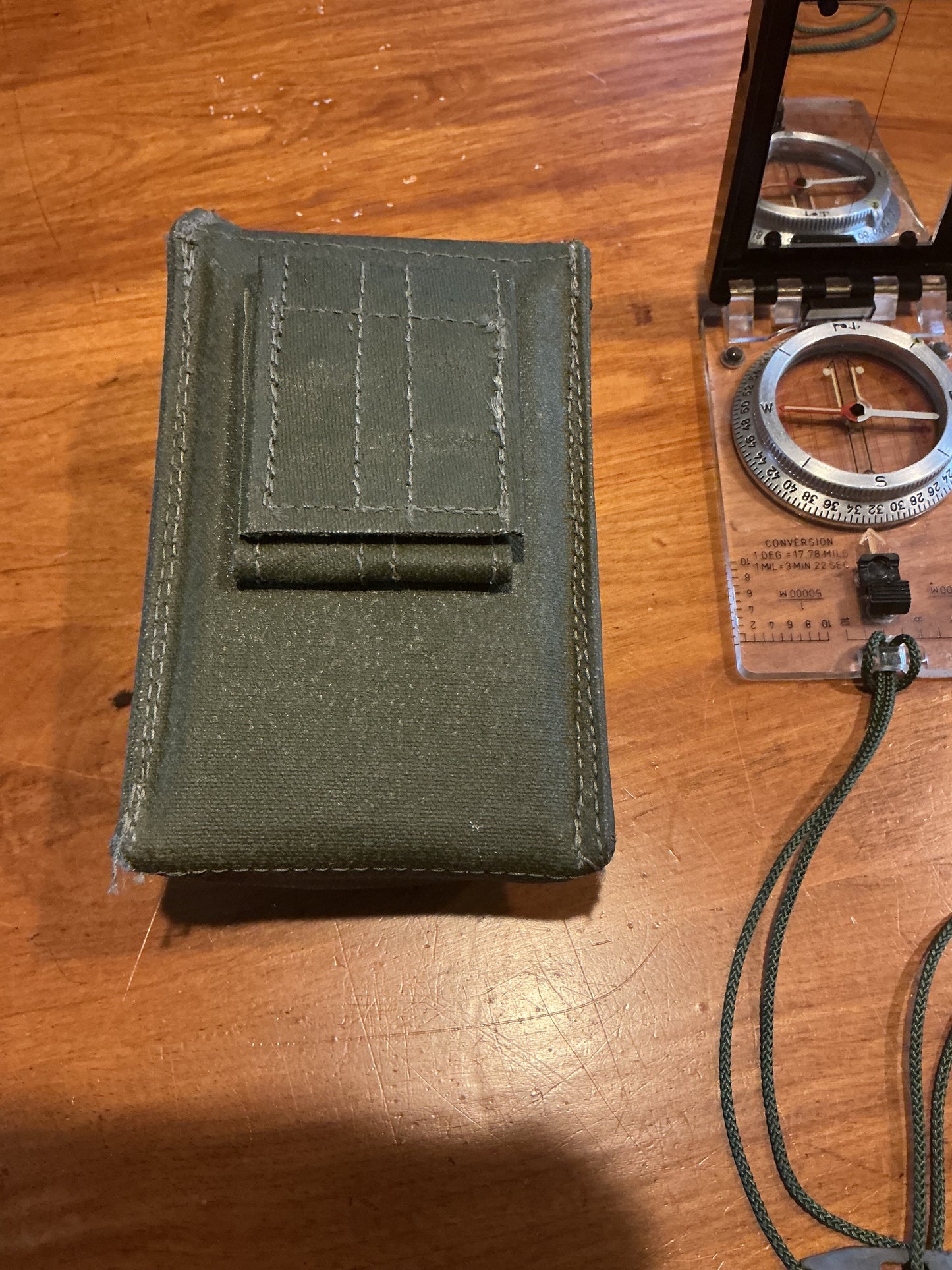 Vintage Canadian Military Silva Ranger Compass with 64 Pattern Case