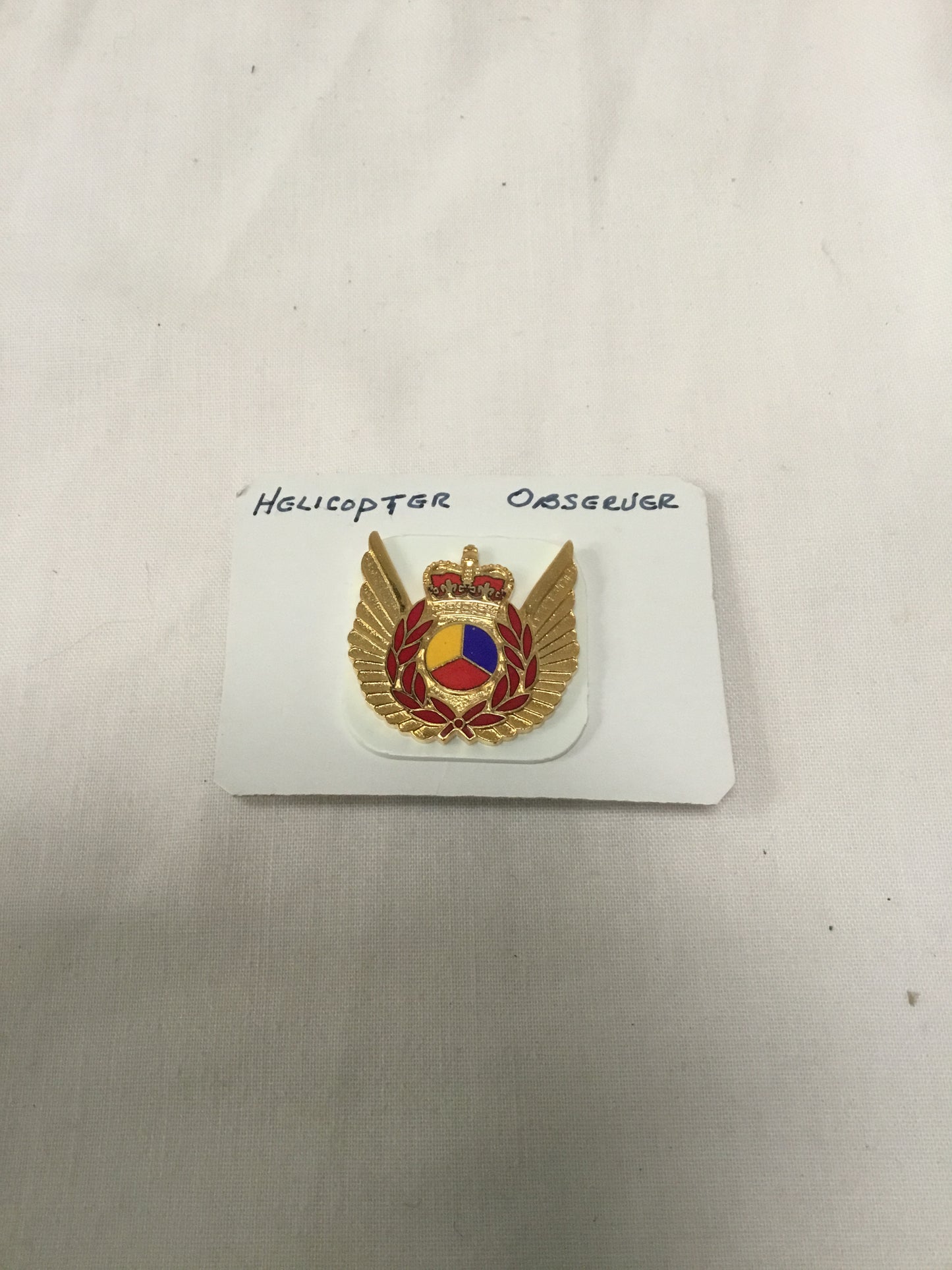 Canadian Air Force helicopter observers Pin/Badge