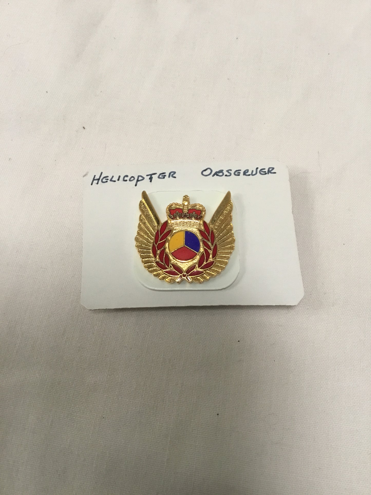 Canadian Air Force helicopter observers Pin/Badge