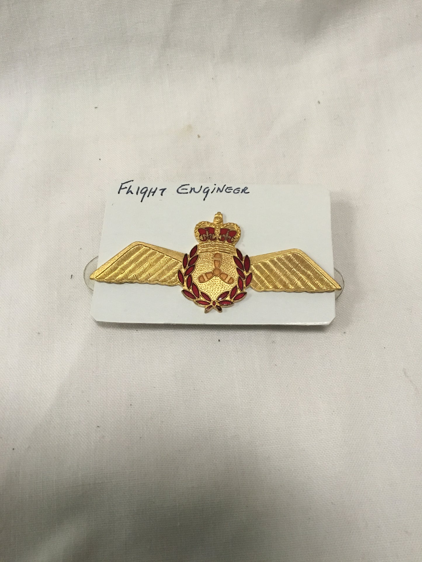 Canadian Airforce  flight engineer wings, Medal