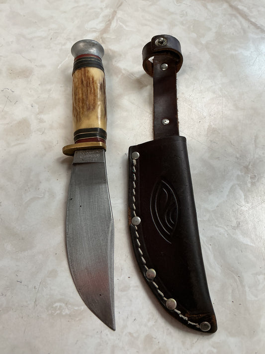 Bone Handle Solingen German Made Belt Knife