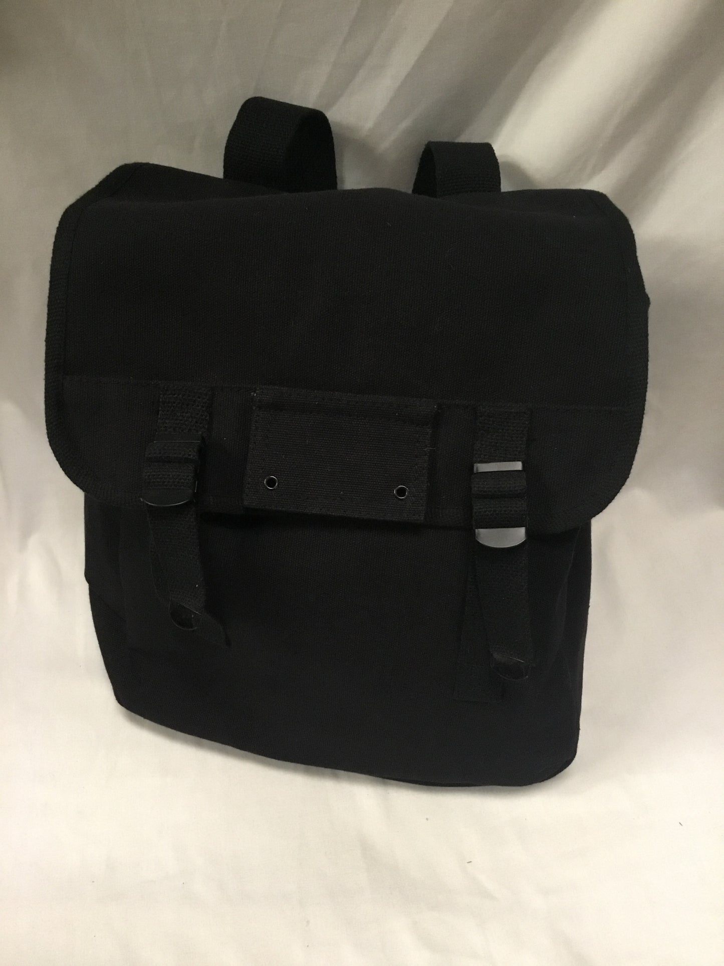 New Canvas Musette Bag Black