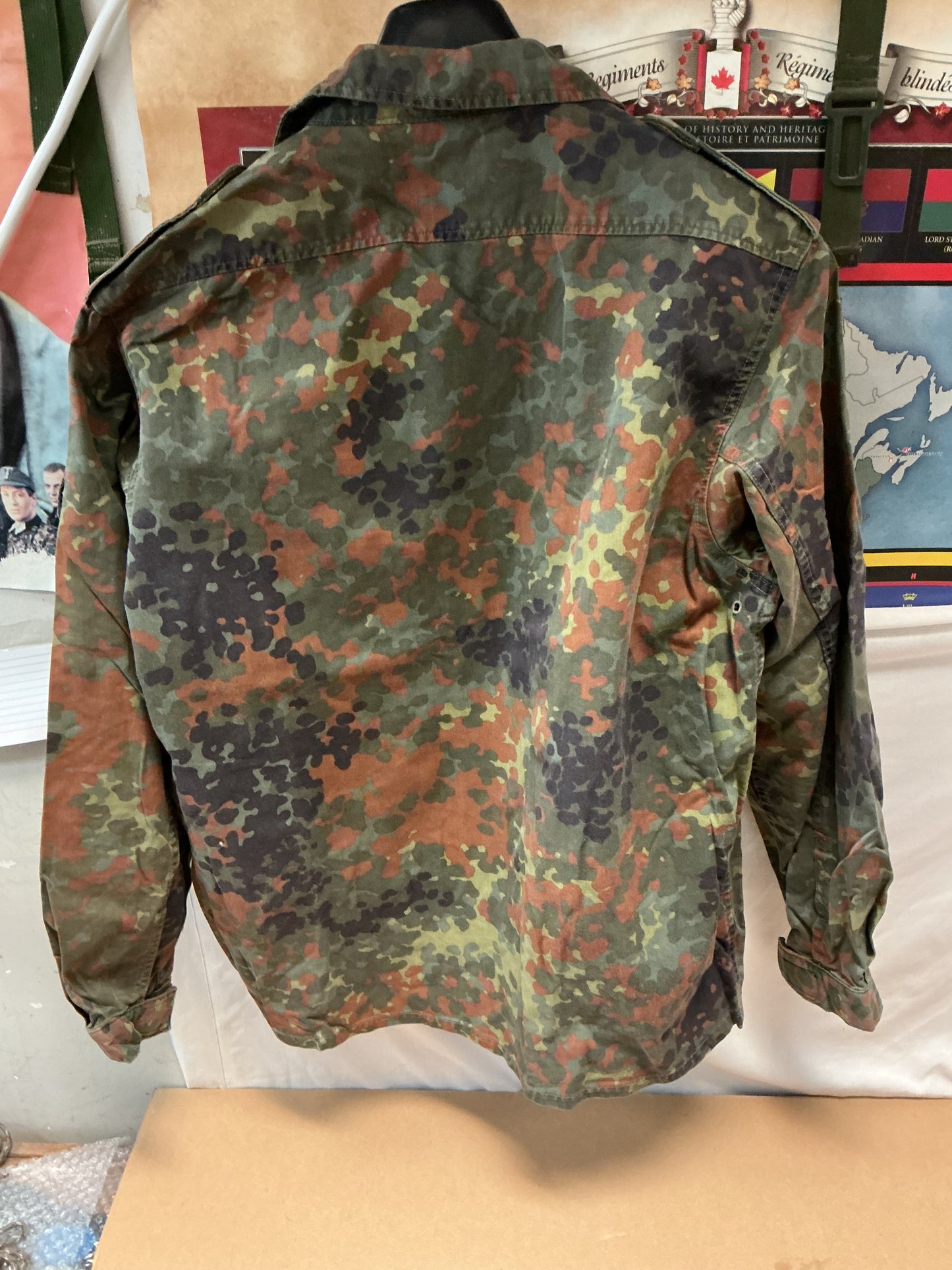 Original German Flecktarn Field Jacket  Medium
