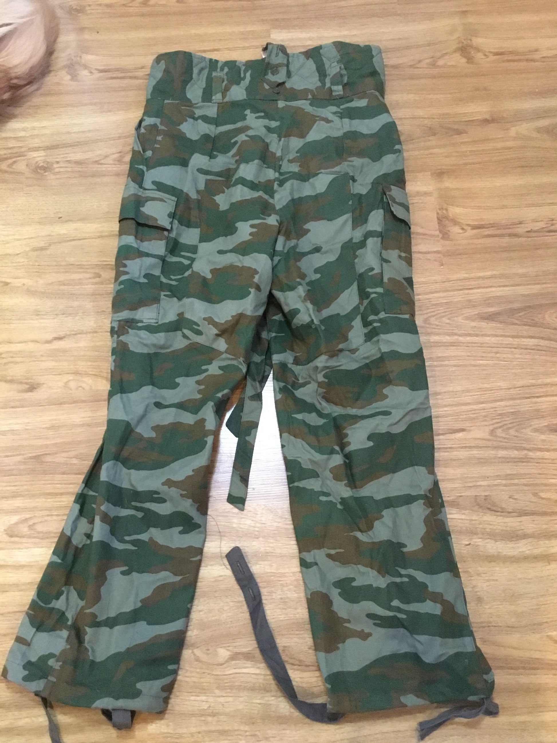 Russian/ Soviet Camouflage pants with suspenders – Roy's Army Surplus ...