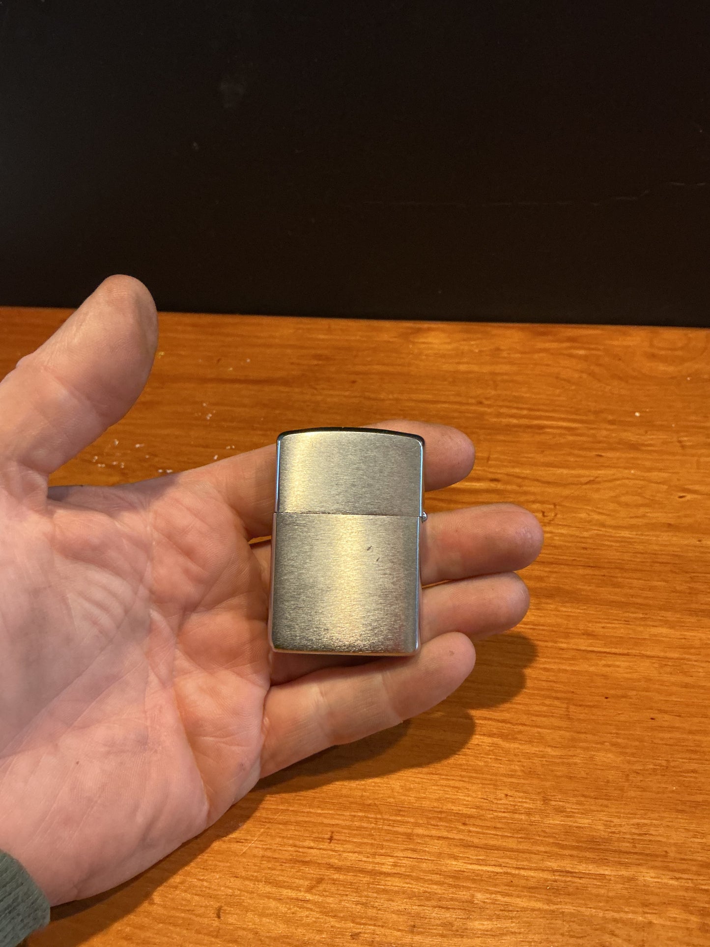 Vintage Canadian Made Zippo Lighter with date
