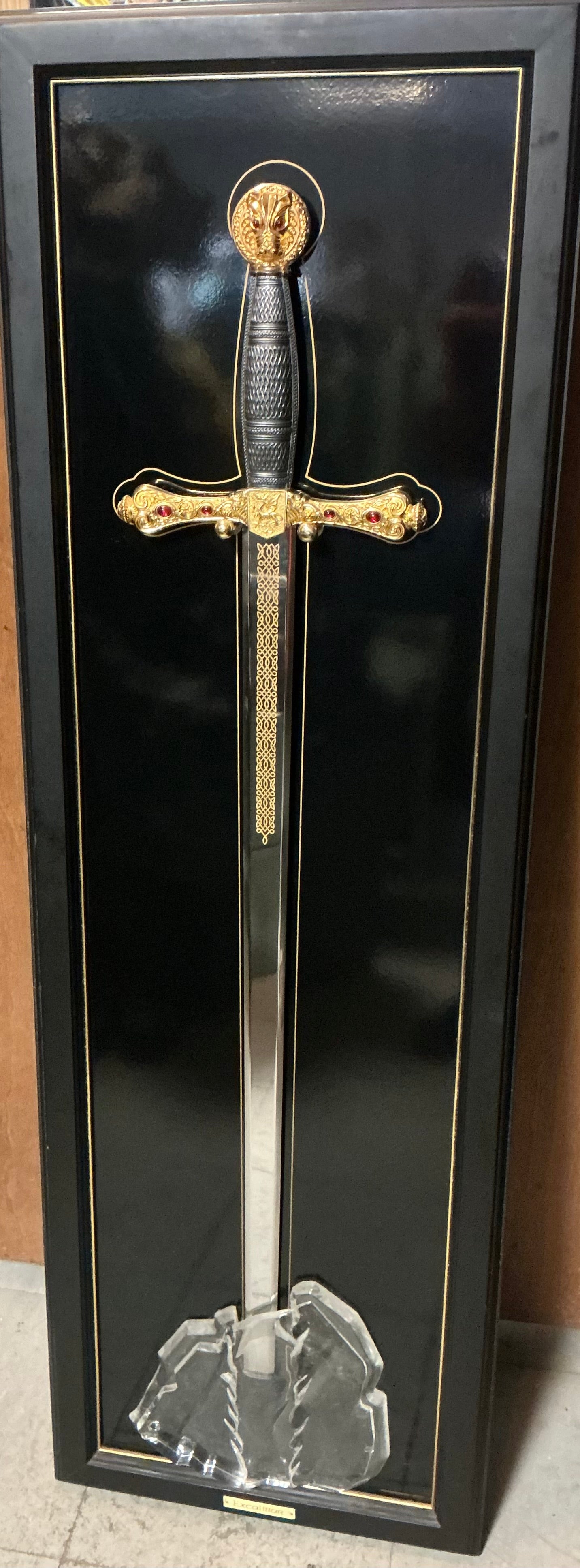 Vintage King Arthur’s Excalibur Sword with Stand