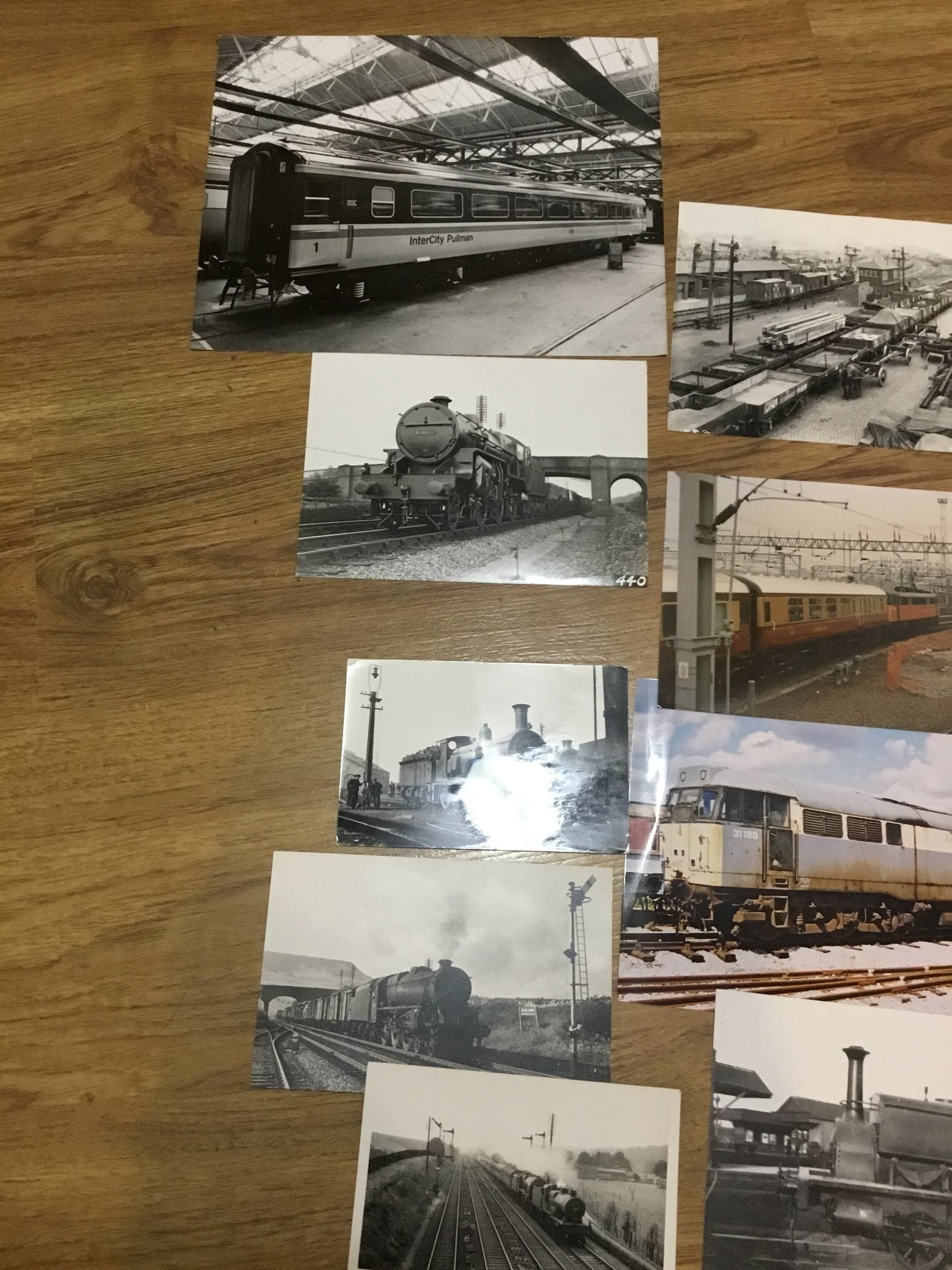 Lot of 14 Early British Railway Photos , different sizes ,