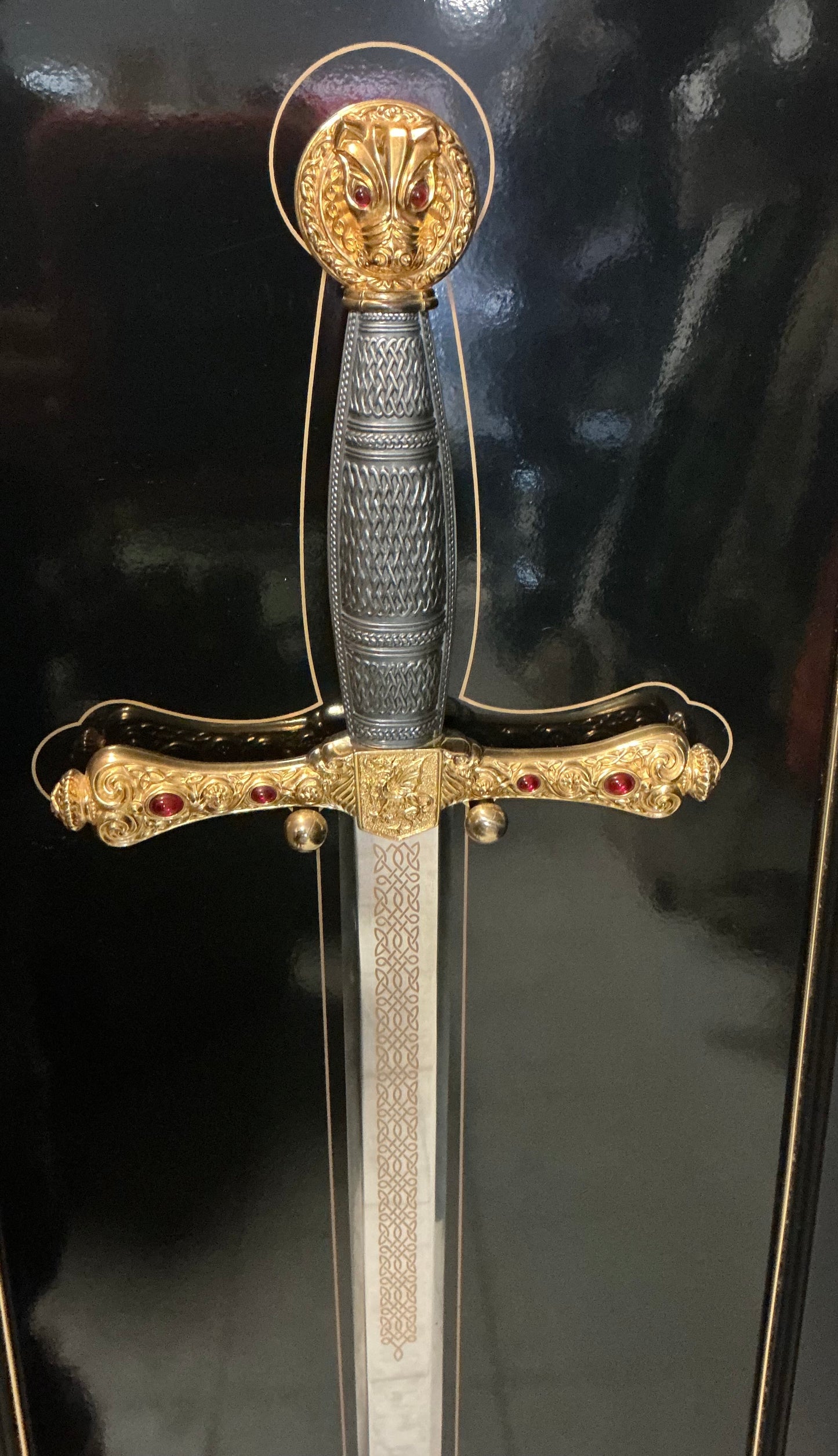 Vintage King Arthur’s Excalibur Sword with Stand