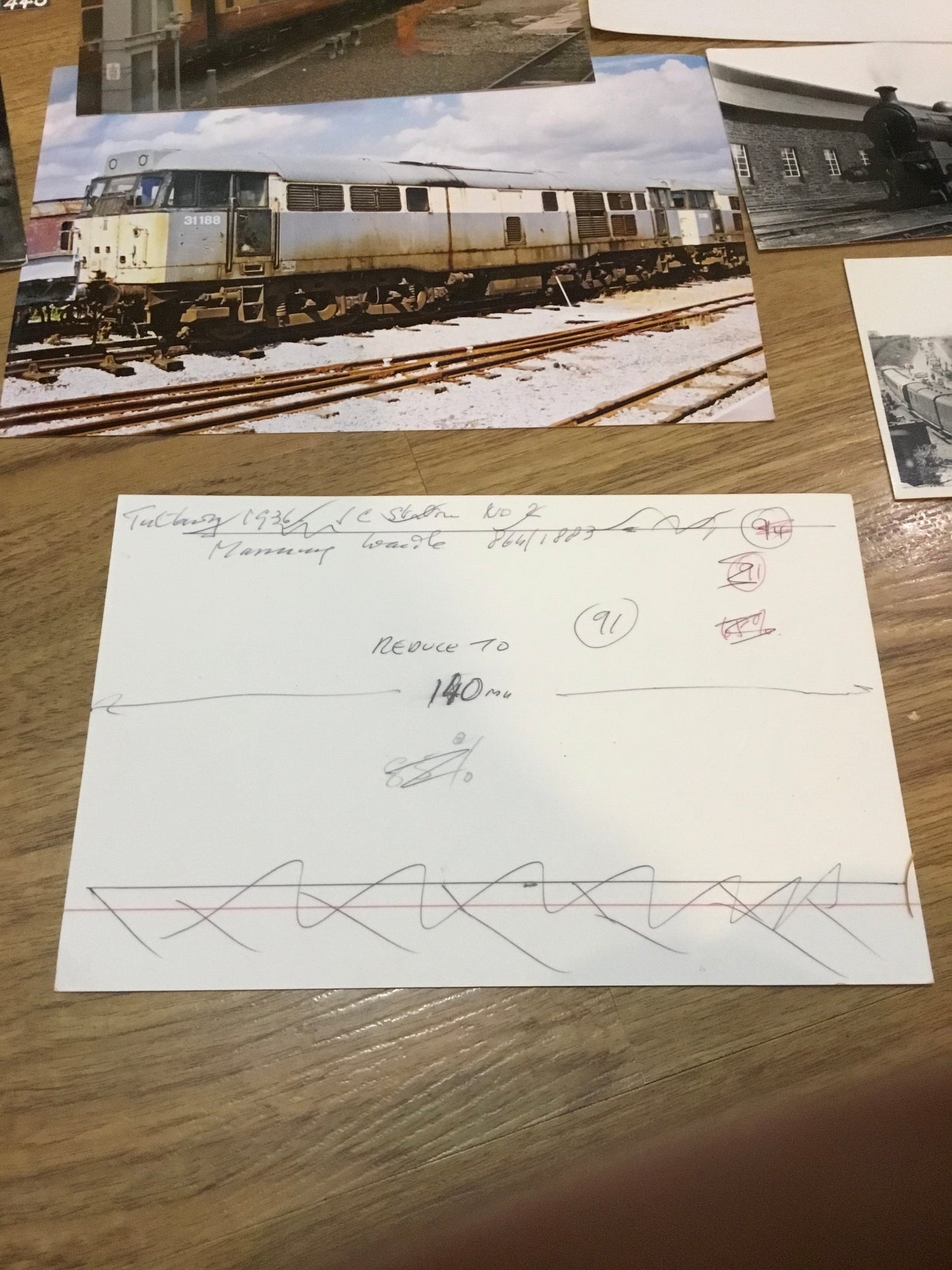 Lot of 14 Early British Railway Photos , different sizes ,