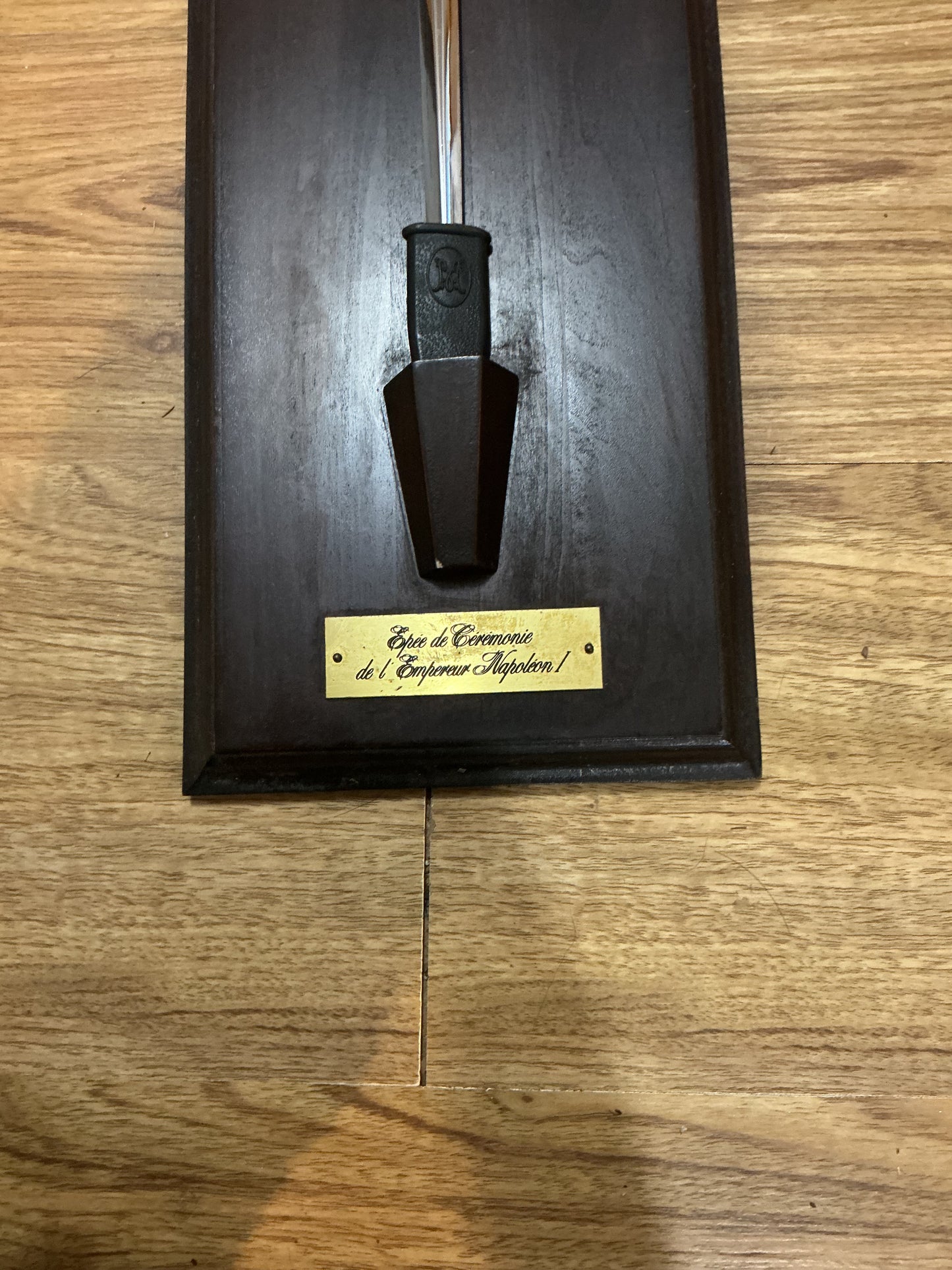 Replica Sword of Napoleon with Wall Stand
