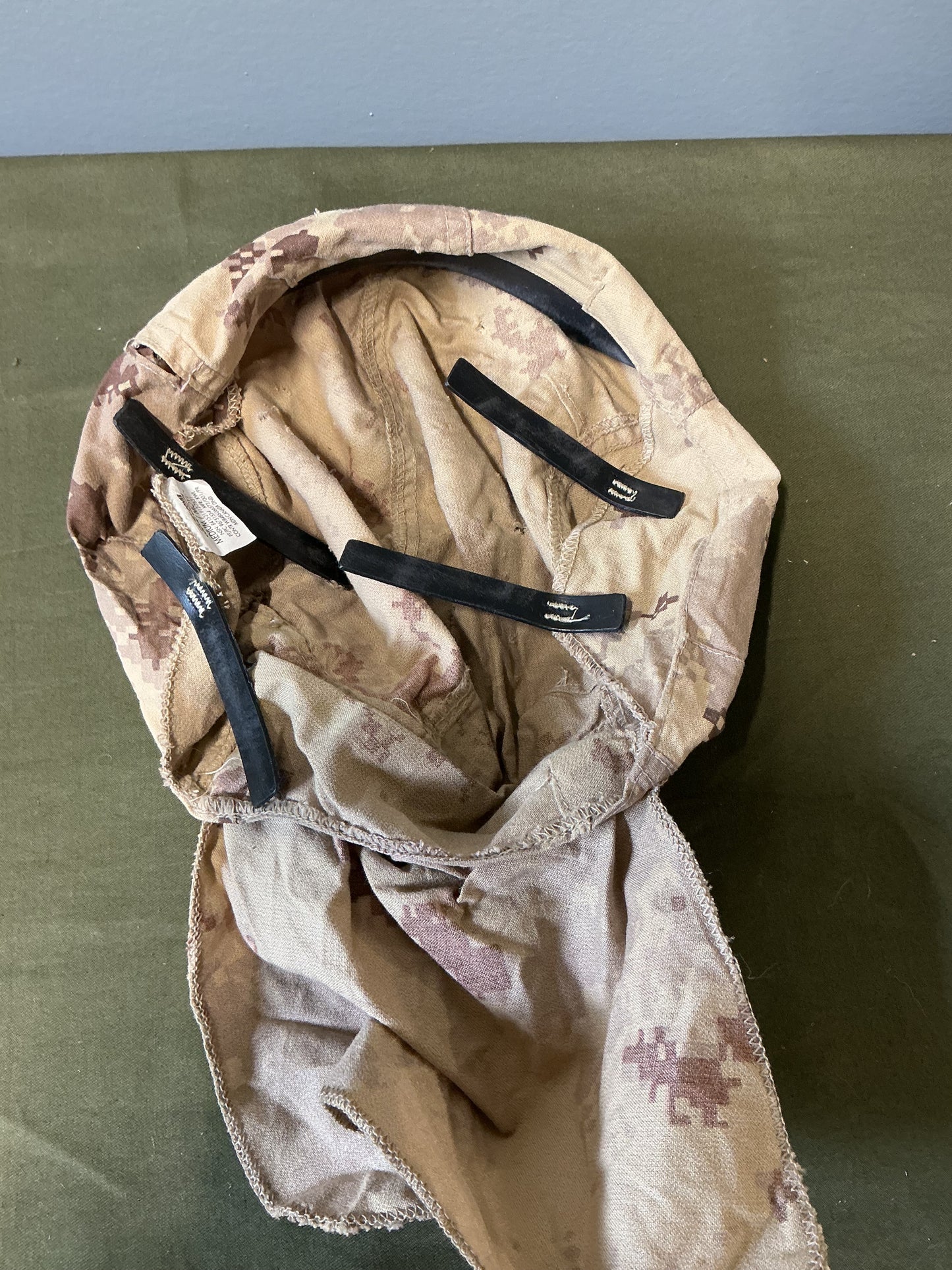 Canadian Arid Cadpat Pattern Helmet Cover