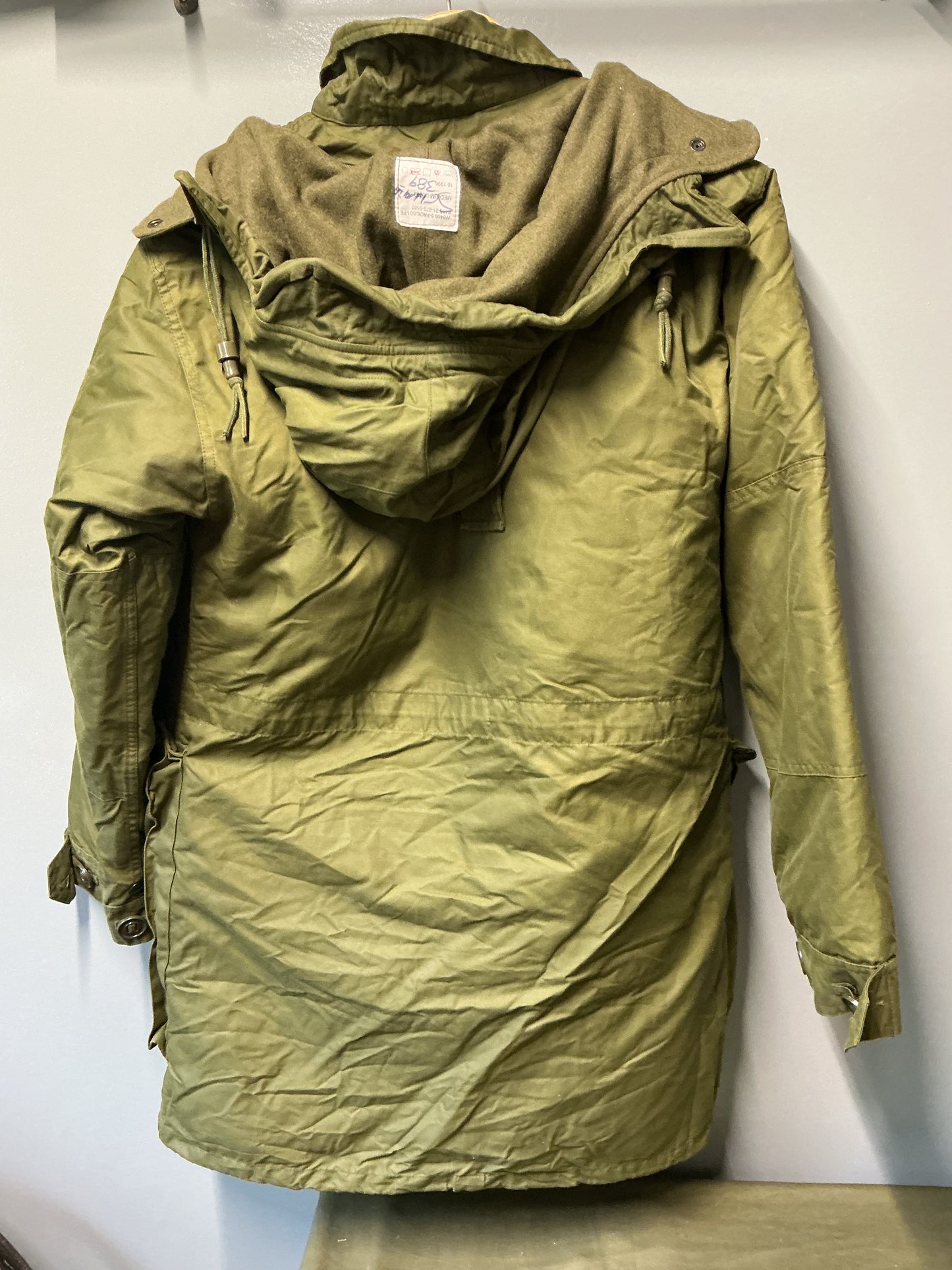 Canadian Army Arctic Parka Removable Liner Medium Tall