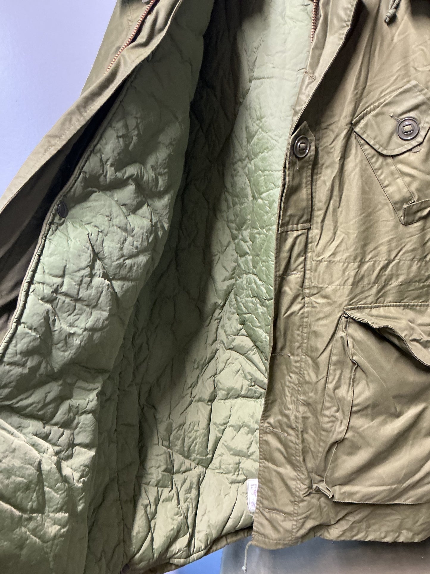 Canadian Army Arctic Parka Removable Liner Medium Tall