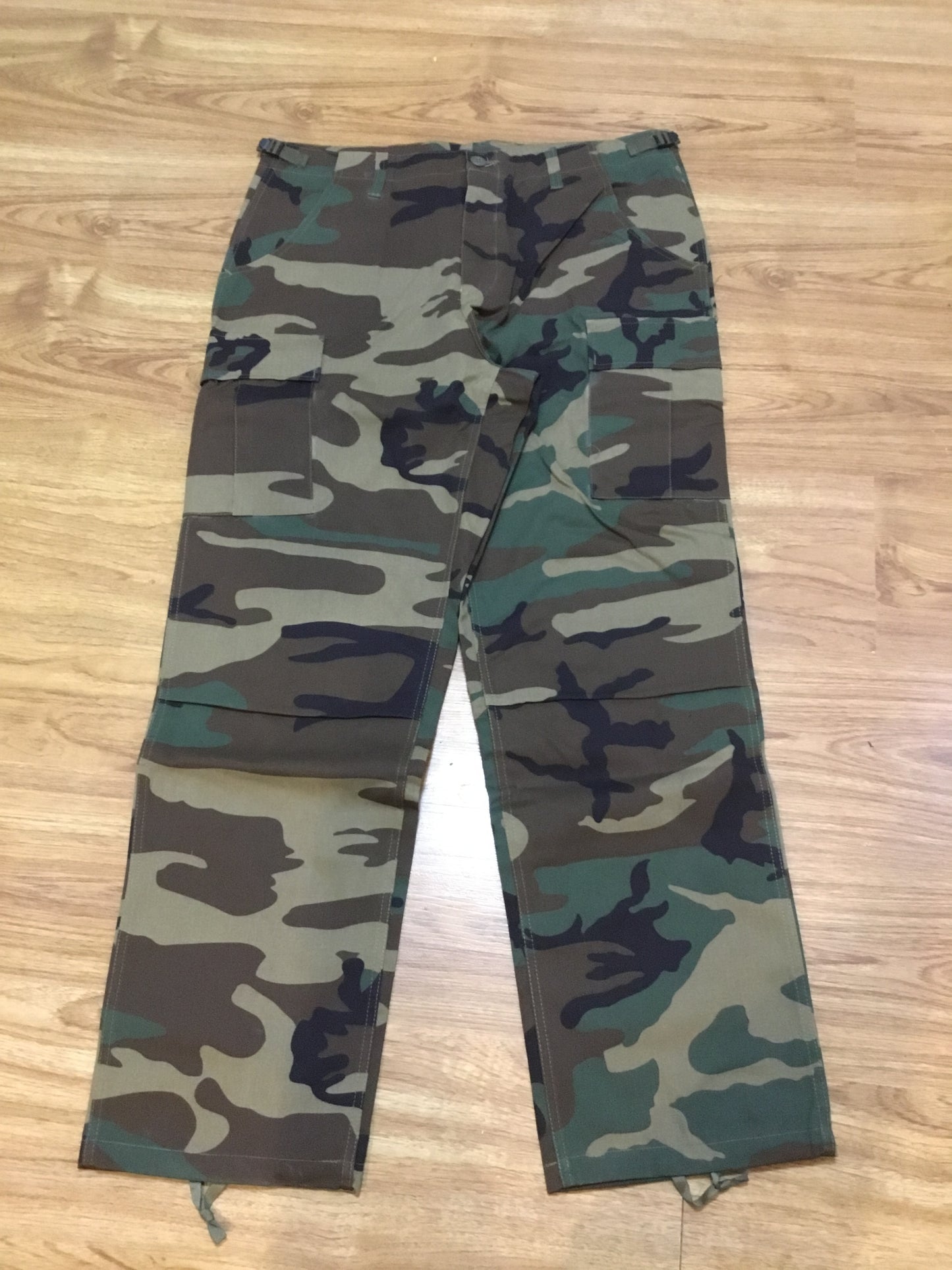 New Woodland Pattern Camouflage Pants