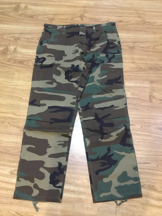 New Woodland Pattern Camouflage Pants