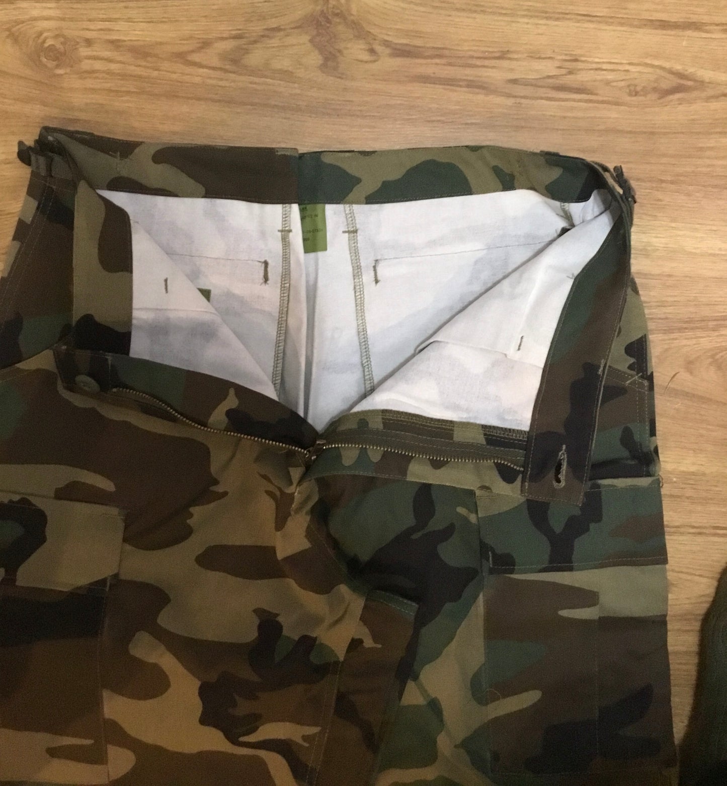 New Woodland Pattern Camouflage Pants