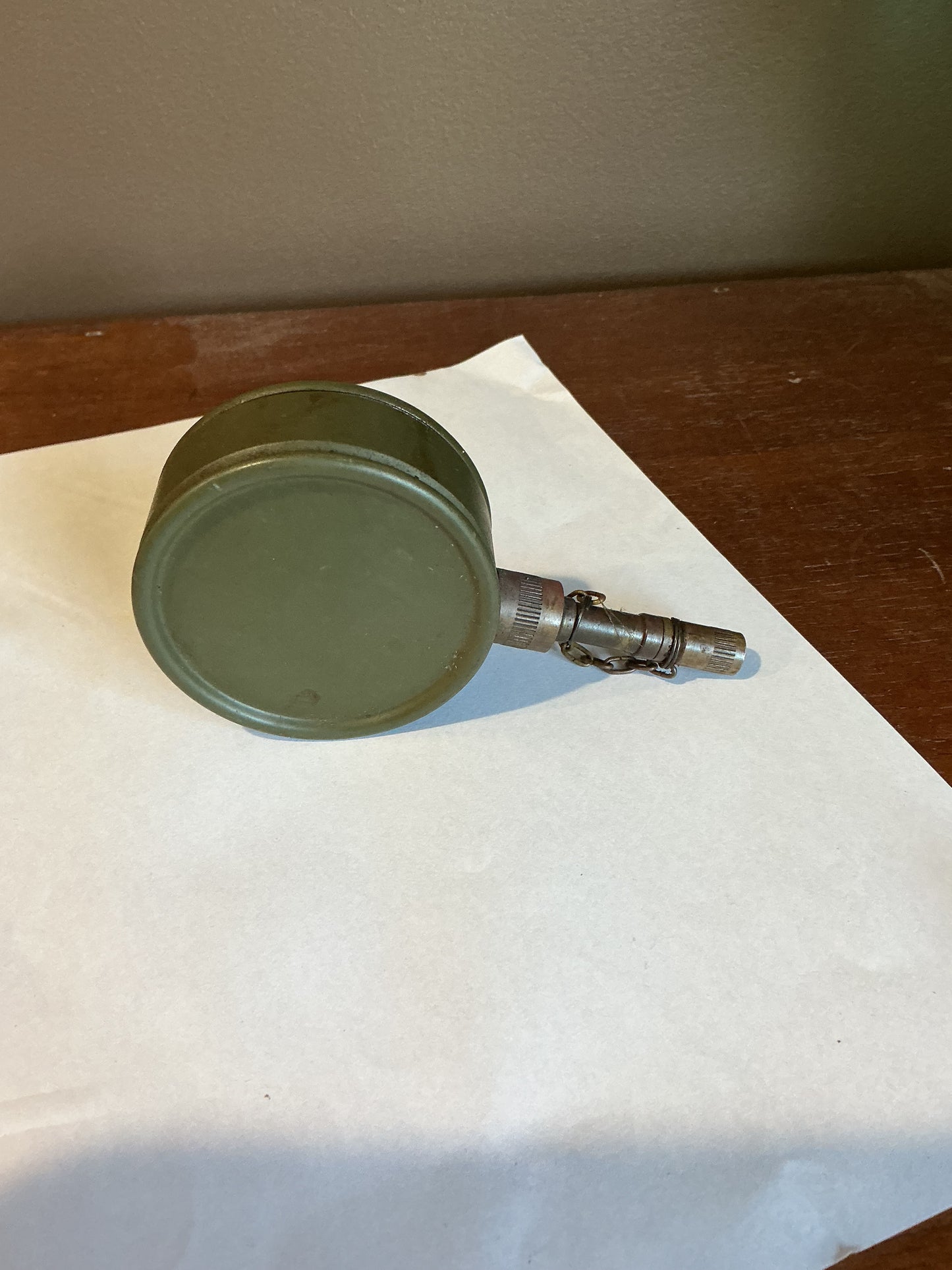 Early Gun Oiler Tin with  Brass Nozzle