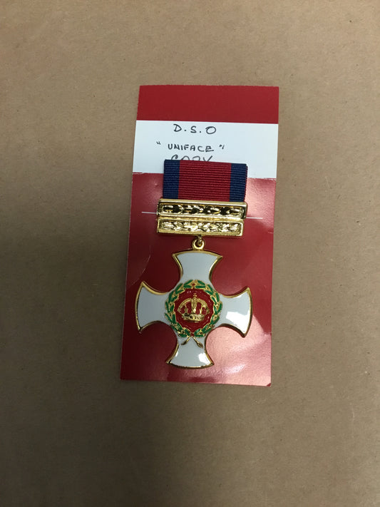 Reproduction, British military distinguished service order, full-size metal