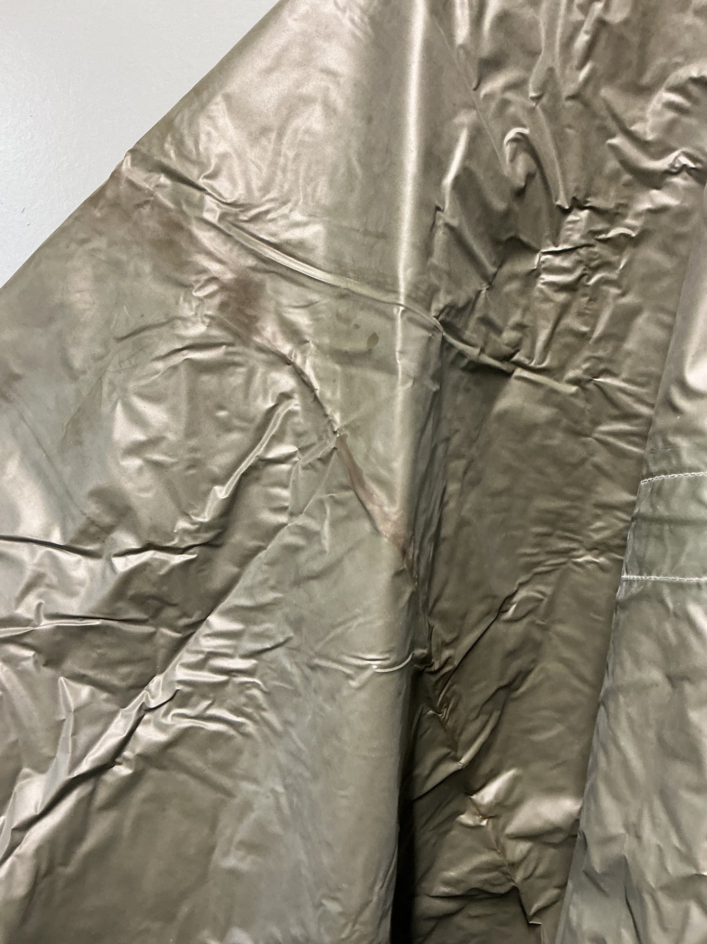 Vintage Polish Rain Poncho with carry pouch
