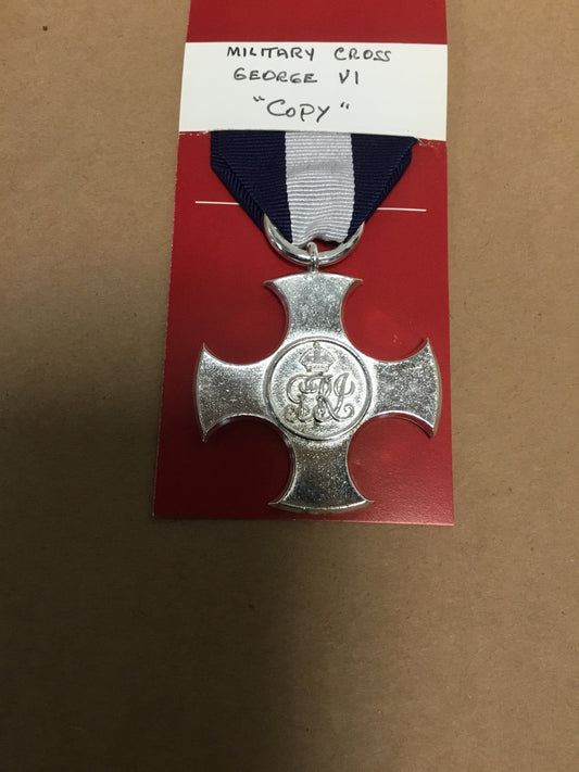 Reproduction full size British Distinguished Service Cross.