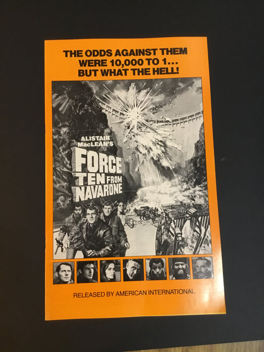 Force Ten from Navarone Press Book 1978